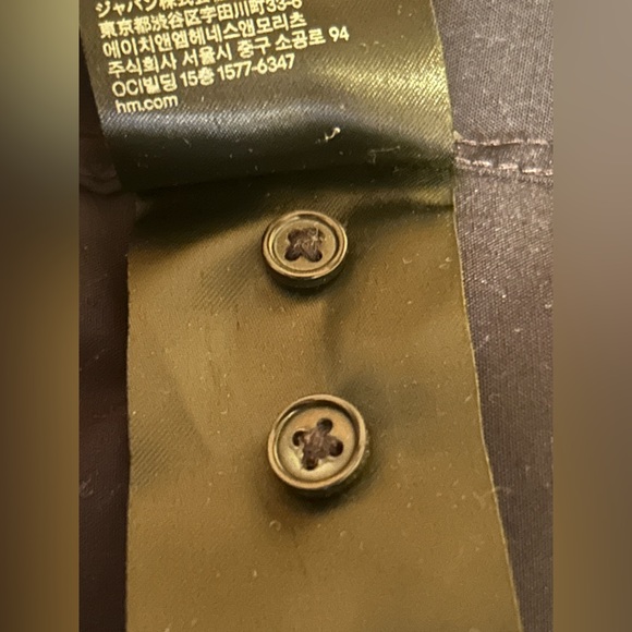 H&M Slim Fit Dress Shirt Size XS - Picture 5 of 5